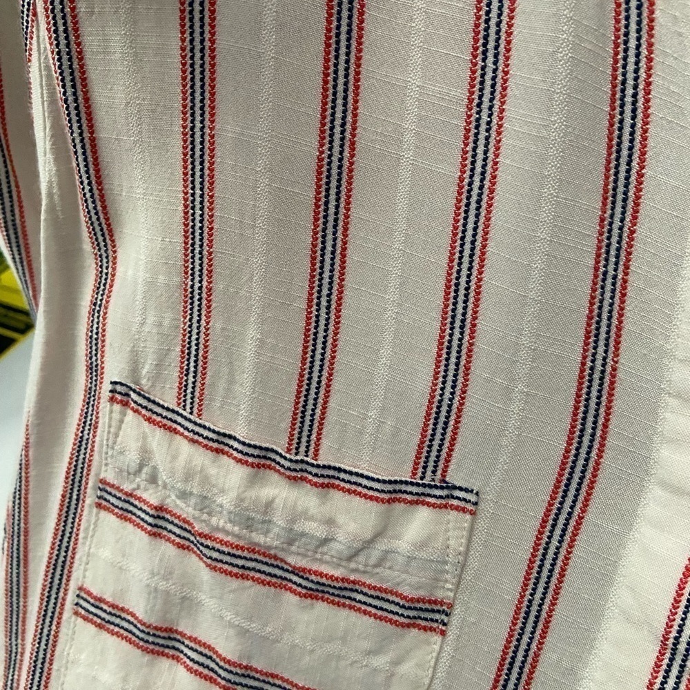 Loft Size Small Lightweight Button Up- Red, Navy,… - image 3